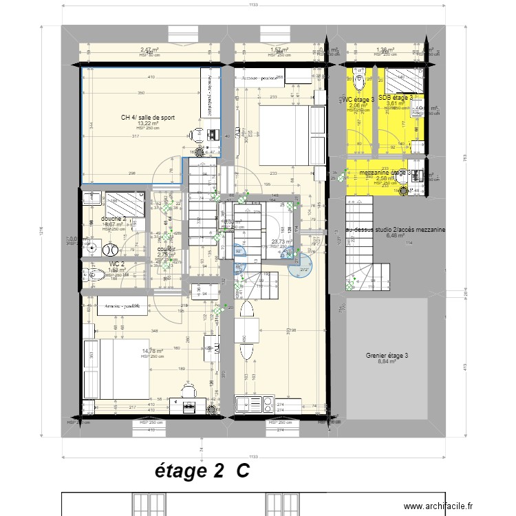 Luxeuil 2° Herriot C. Plan de 0 pièce et 0 m2