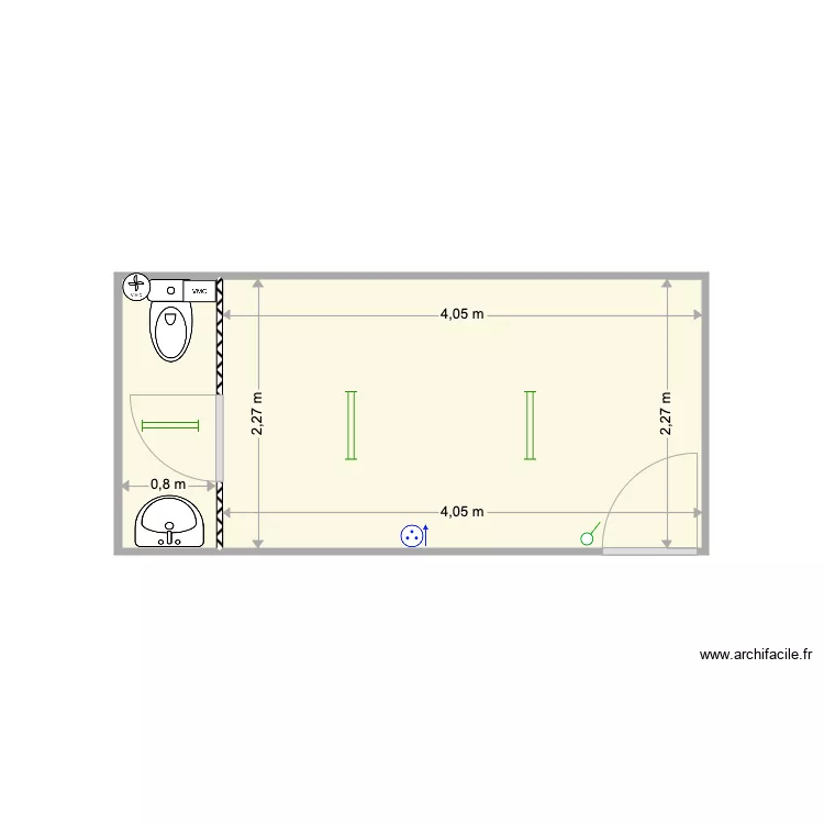 Cantonnement Provisoire 85 VH. Plan de Cantonnement Provisoire 85 VH. Plan de