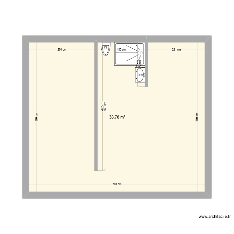 Logement Petit Côté Droit - Référence 3B1857538B - Compatible SEAT, VW - Pièce Neuve