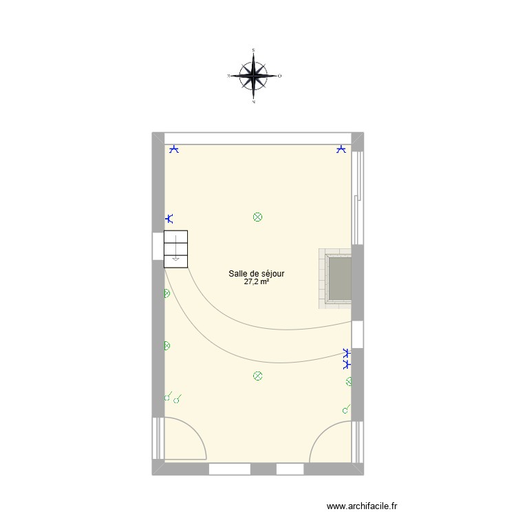 Tordoir 21 Salle de s&eacute;jour. Plan de 0 pièce et 0 m2