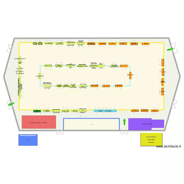 2024 COSEC Plan tables F&ecirc;te Associations V3. Plan de 