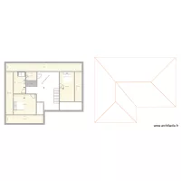 Etage Montcenis avec sous pentre 1ere pieces