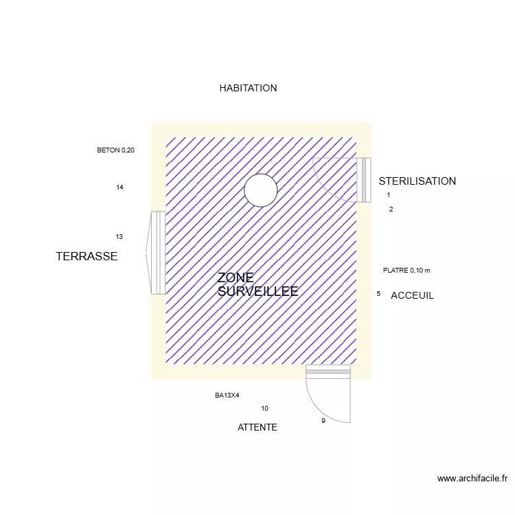 LE DIVENACH S1. Plan de LE DIVENACH S1. Plan de