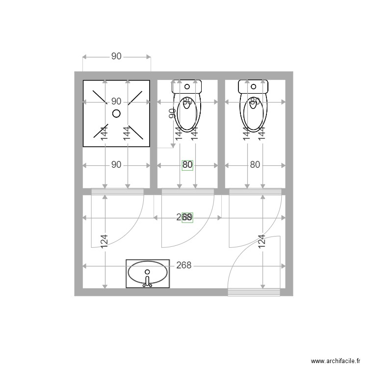 mordefroy. Plan de 0 pièce et 0 m2