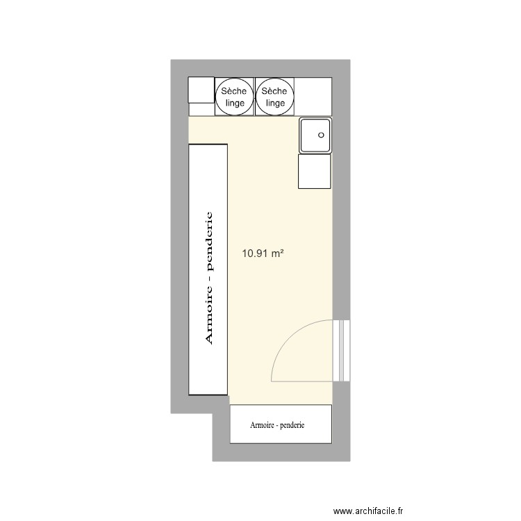 buanderie 1. Plan de 0 pièce et 0 m2