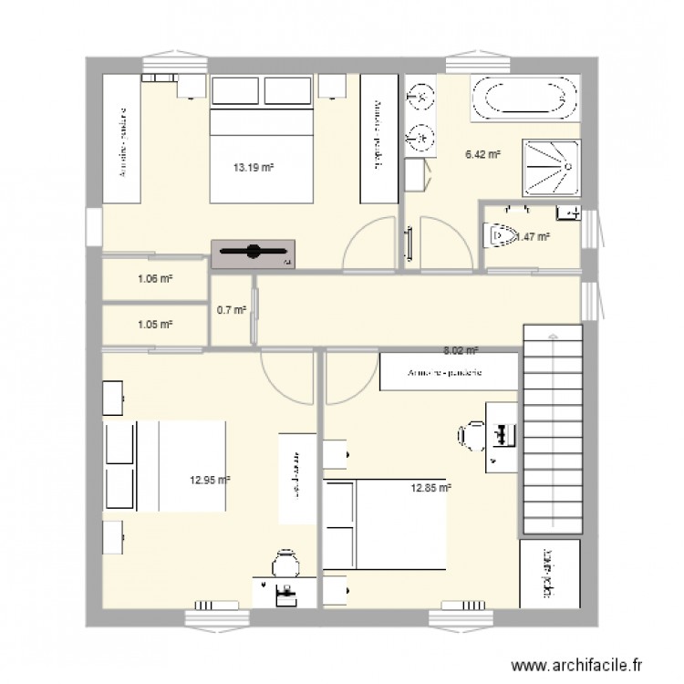 plan étage 3. Plan de 0 pièce et 0 m2