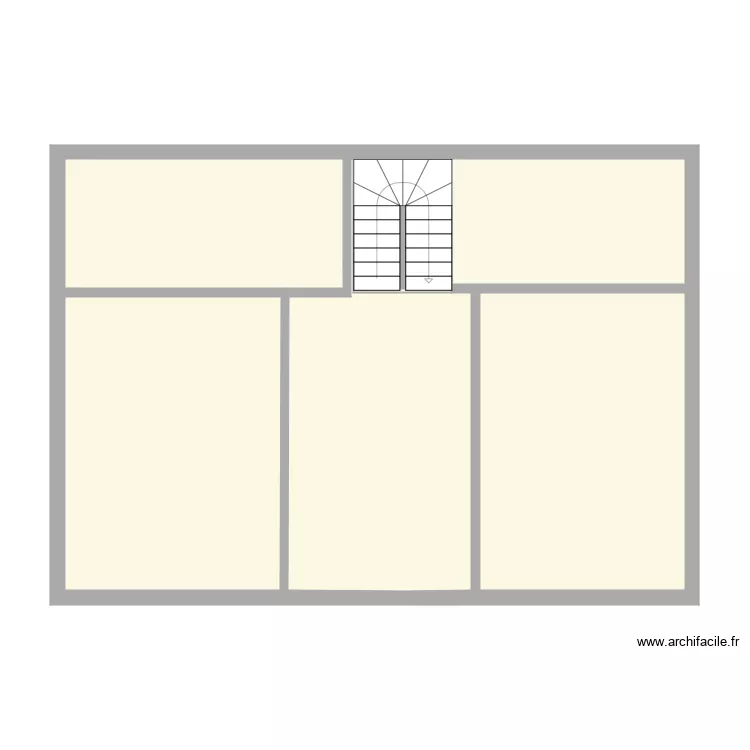 plan maison du bas. Plan de 