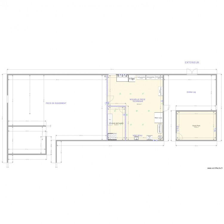 SousSol douche inside. Plan de 0 pièce et 0 m2