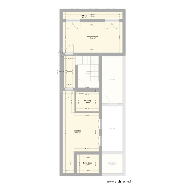 maison auch. Plan de 0 pièce et 0 m2
