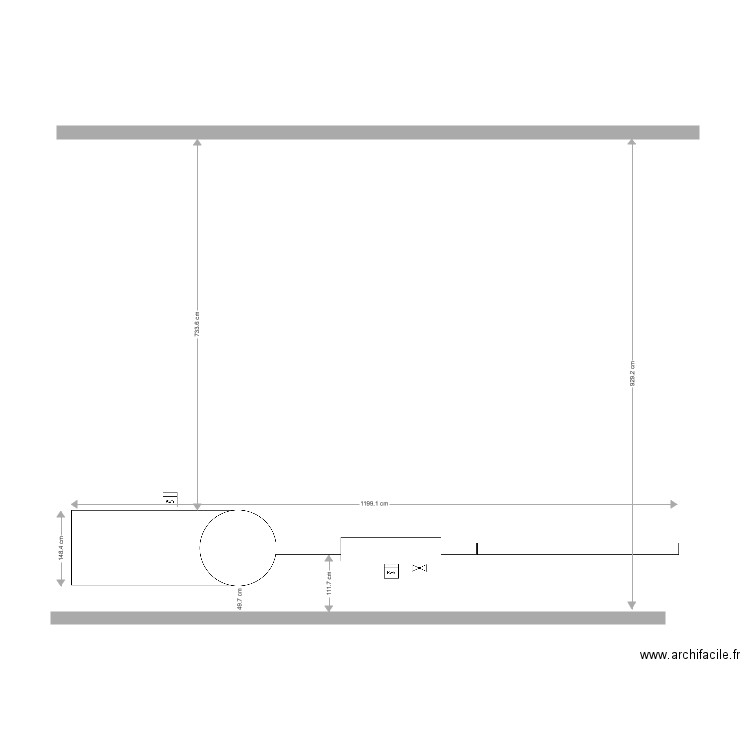 rempoteuse Mayer 2400 travers. Plan de 0 pièce et 0 m2