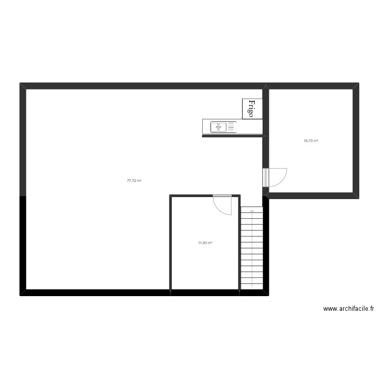 cabinet medical 3. Plan de 3 pièces et 106 m2