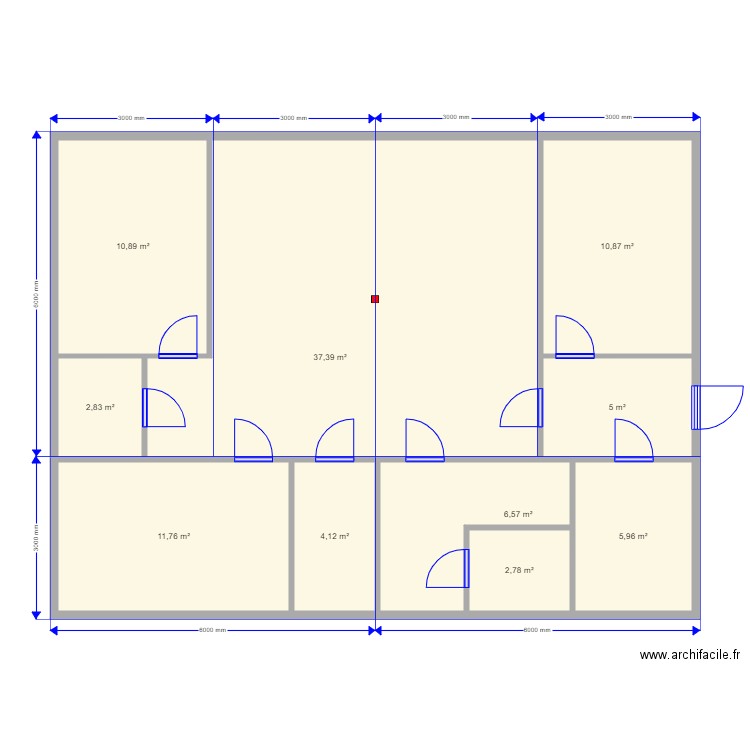 9x12. Plan de 0 pièce et 0 m2