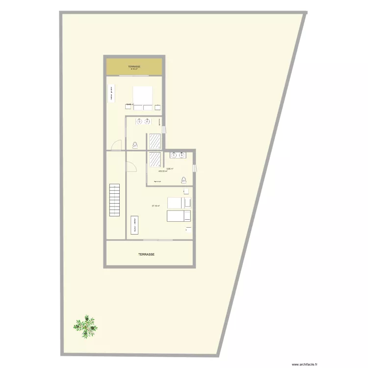 CACELA ETAGE. Plan de CACELA ETAGE. Plan de