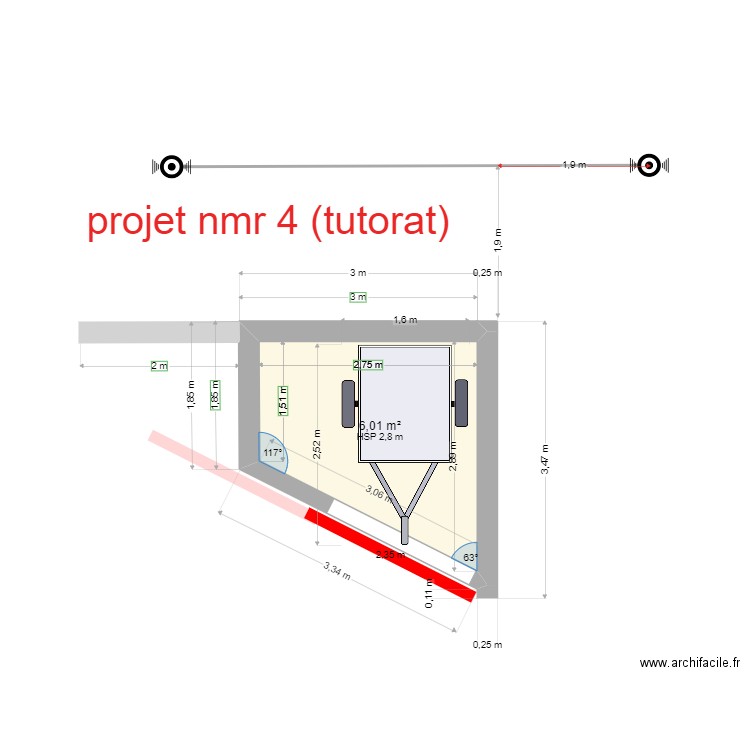 cabanon outils 2. Plan de 0 pièce et 0 m2