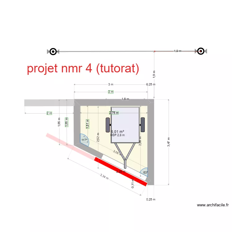 cabanon outils 2. Plan de 