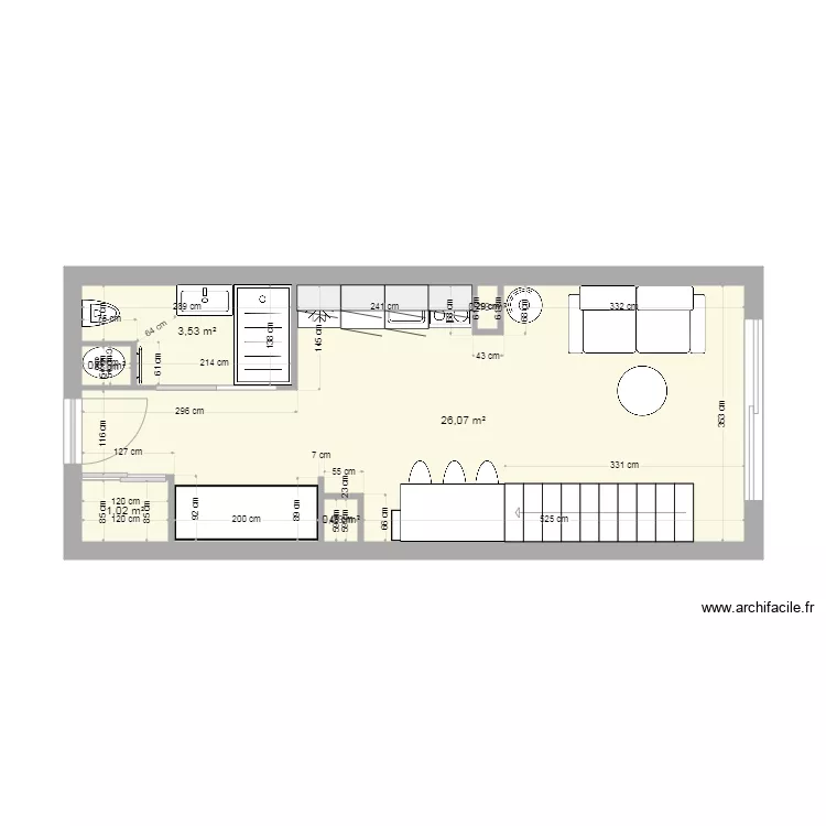 formigueres Lafage. Plan de 