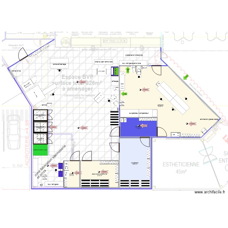 marignier. Plan de 0 pièce et 0 m2