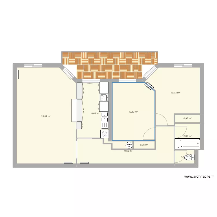 appart ziboux. Plan de appart ziboux. Plan de