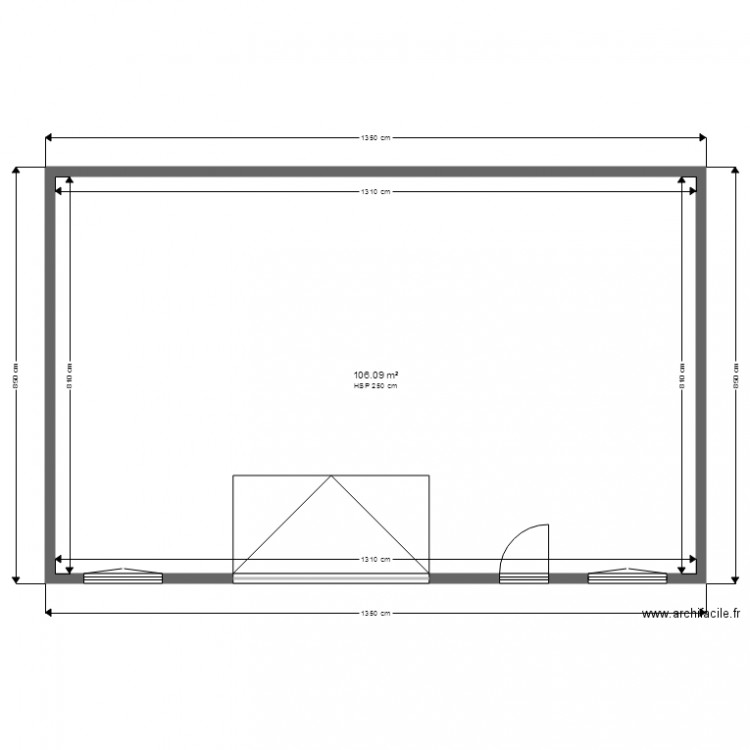 HANGAR 1. Plan de 0 pièce et 0 m2