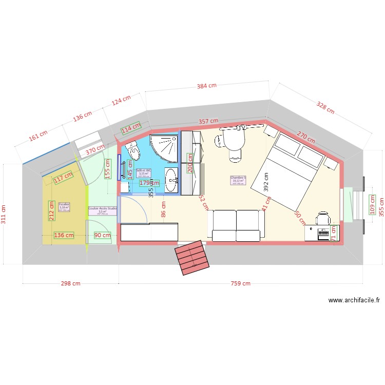 MarSylTour4étageBasePlanTravauxV3. Plan de 0 pièce et 0 m2