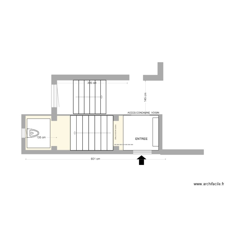 ENTREE TISSERANT YUTZ CAMIF . Plan de 0 pièce et 0 m2