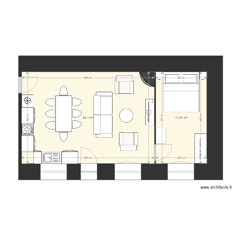 maison barrault. Plan de 0 pièce et 0 m2