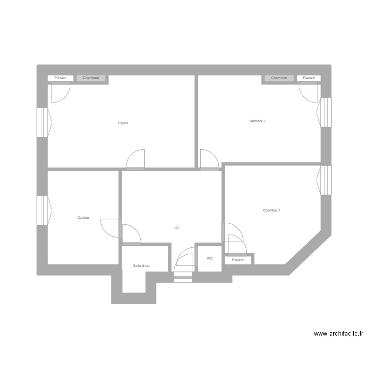 BODIN. Plan de 0 pièce et 0 m2