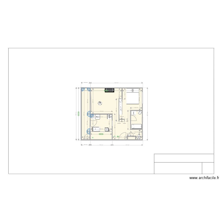 BAUQUIS. Plan de 0 pièce et 0 m2