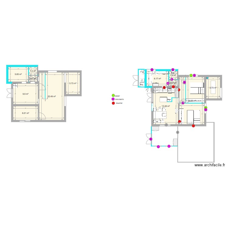 PLAN DE BASE. Plan de 0 pièce et 0 m2