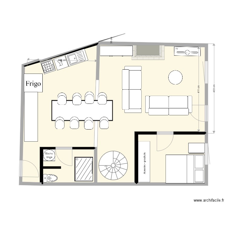 st come2. Plan de 0 pièce et 0 m2