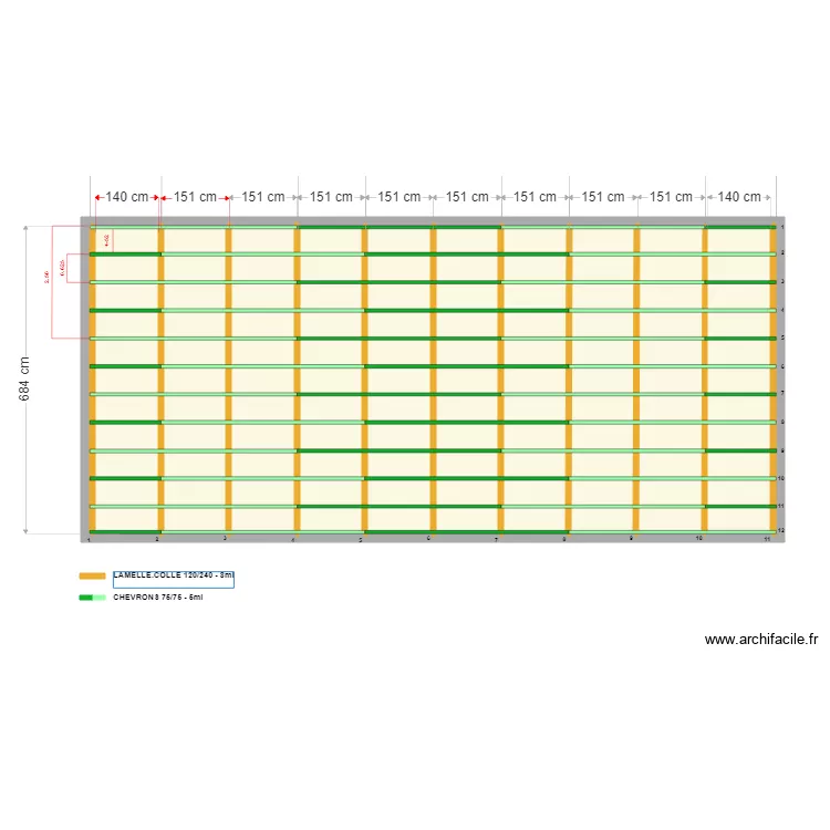 monitec plancher 2 osb perpendiculaie chevron. Plan de 
