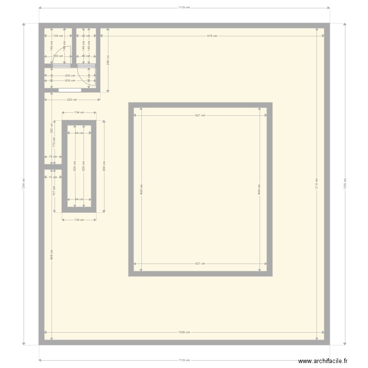 PLAN PLAZZA RDC version 2. Plan de 0 pièce et 0 m2