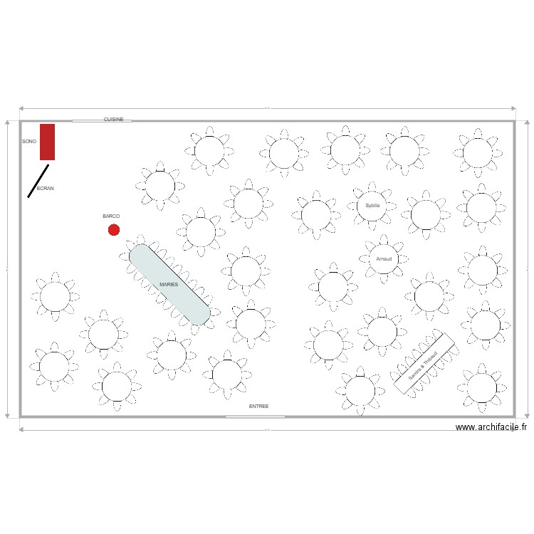 PLAN DE LA TENTE v7. Plan de 0 pièce et 0 m2