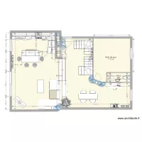 NEUILLY PLAN PROJETE AVEC PLACARD ENTR&Eacute;E