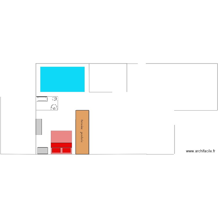 Casa soñada. Plan de 0 pièce et 0 m2