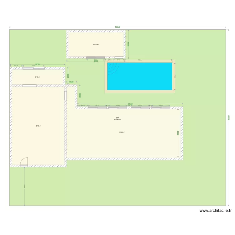 Projet Piscine. Plan de 
