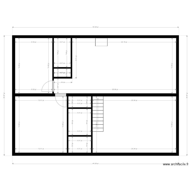 Bouffard Martineau. Plan de 0 pièce et 0 m2