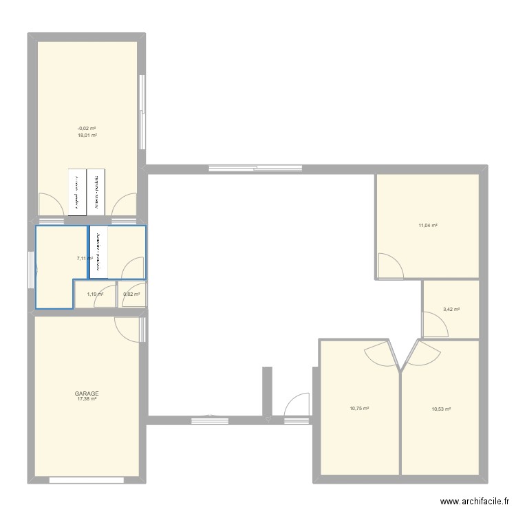 maison teyran lion avec agrandissement4. Plan de 10 pièces et 99 m2