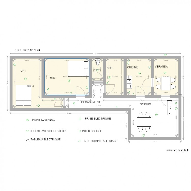 Plan. Plan de 0 pièce et 0 m2