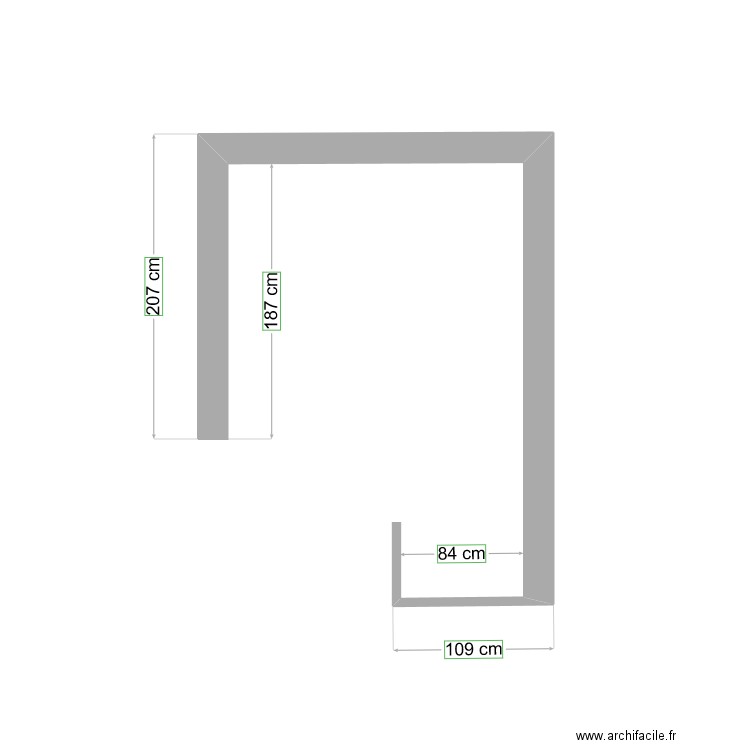 Cuisine. Plan de 0 pièce et 0 m2