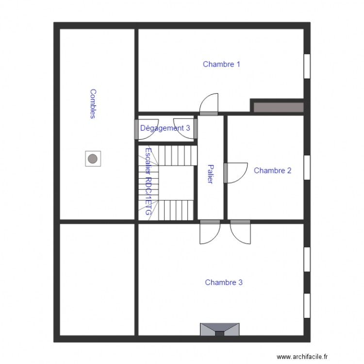 COLLETTE 1ETG. Plan de 0 pièce et 0 m2