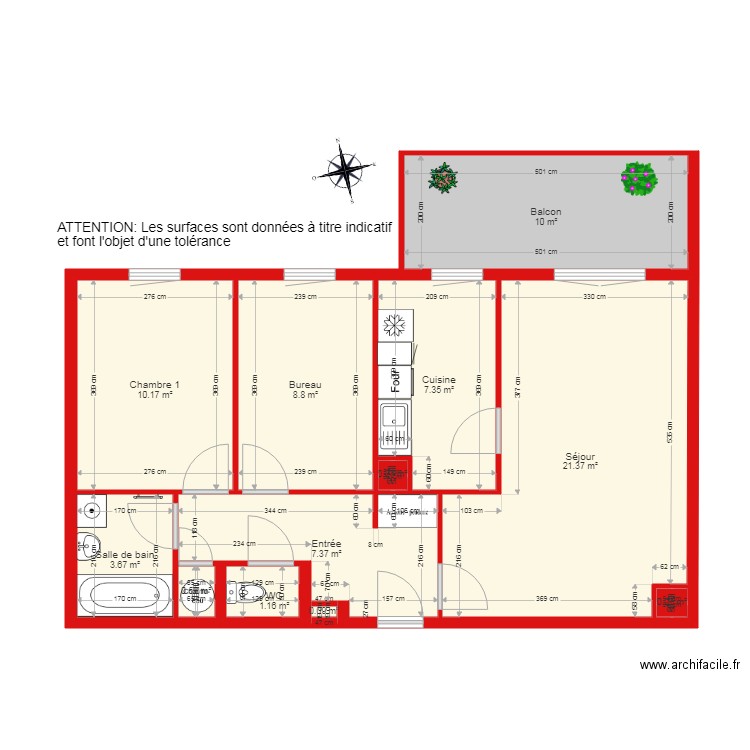 BI1535 niveau 0. Plan de 0 pièce et 0 m2