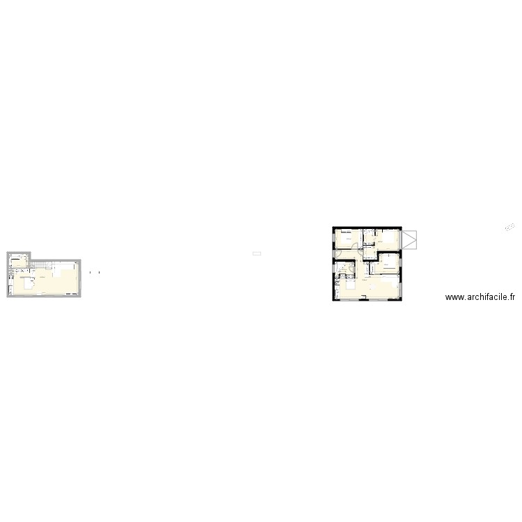 Plan rdc different style. Plan de 0 pièce et 0 m2