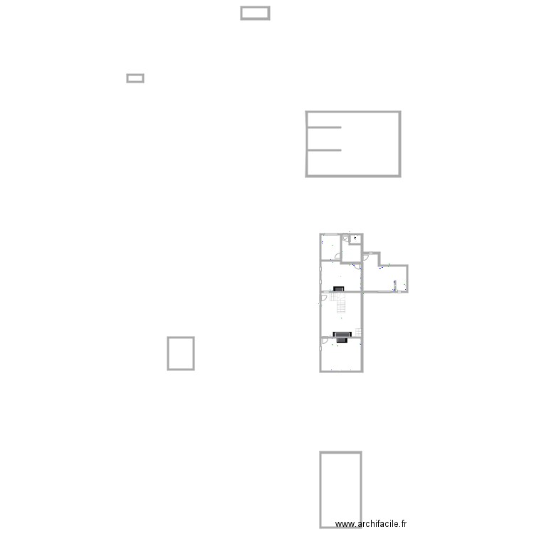 blc150. Plan de 12 pièces et 357 m2