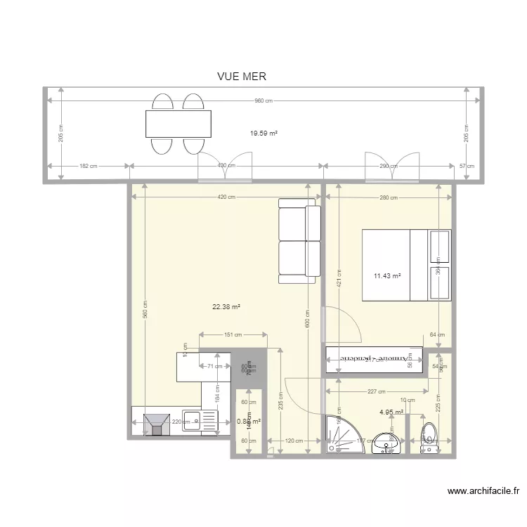 Plan F2 Parc Lucie 2. Plan de Plan F2 Parc Lucie 2. Plan de