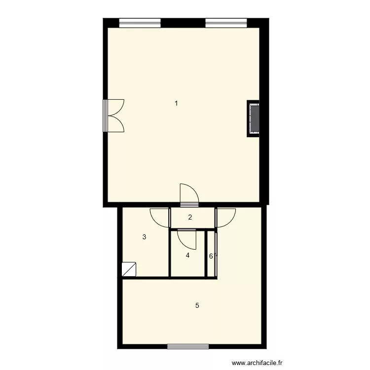 184557 BARBIER. Plan de 