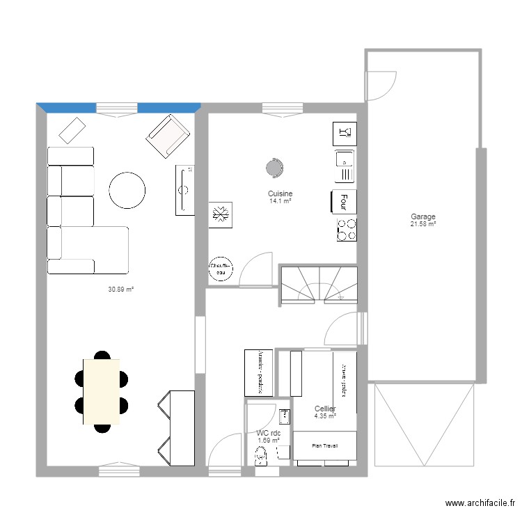 Maison Chaponost 2. Plan de 0 pièce et 0 m2