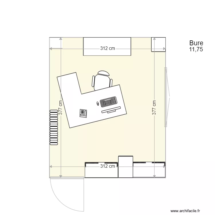 BUREAU KAT. Plan de BUREAU KAT. Plan de