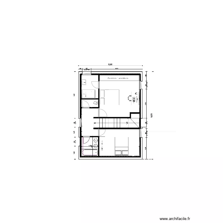 celony V1 étage. Plan de celony V1 étage. Plan de