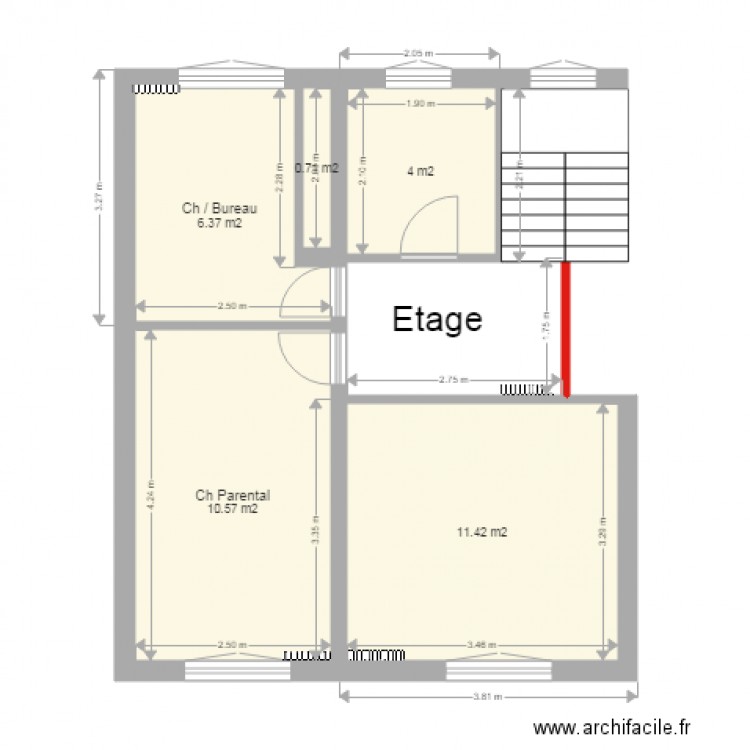 plan françois 1. Plan de 0 pièce et 0 m2